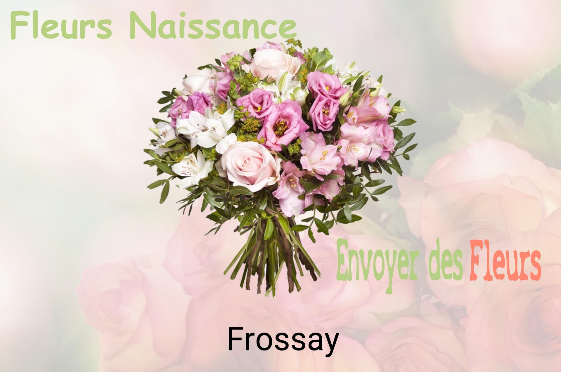 Bouquet de fleurs de naissance livré à Frossay